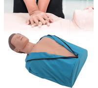 Adult CPR Manikin, Cardiopulmonary Resuscitation Training Mannequin Rubber Half Body Artificial Respiration Human Model CPR Training Manikin First Aid Training Model