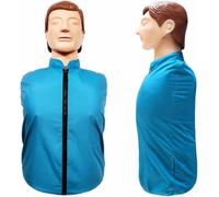 Adult CPR Training Manikin Full Body Resuscitation Simulator First Aid Teaching Cardiopulmonary Training Model