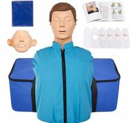Adult CPR Training Manikin Half Body Resuscitation Mannequin