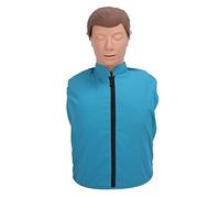 Adult CPR Training Manikin, Professional Adult Cardiopulmonary Resuscitation Training Mannequins First AID Training Manikins, Rubber Half Body Artificial Respiration Adult Dummy for Teaching Training