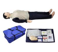 Adult CPR Training Manikin Simulator for Professional and Basic Life Support Training, First Aid Practice, Nursing and Medical Education