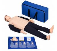 Adult CPR Training Manikin with Airway and Chest Rise Simulation