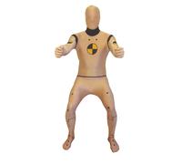 Morphsuits Crash Test Dummy Costume for Men - Adult Halloween Morph Suit - Fun Party Outfit for Events, Medium