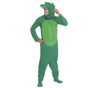 Adult Crocodile Fancy Dress Costume Small Green