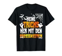 Adult Dame Herr Kind Girl Spruch Keine Tricks Süßigkeiten T-Shirt