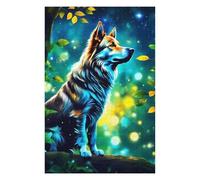 Adult Decorative Jigsaw Puzzle, Magic Realism Dog, 1000 PCS