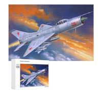 Adult Decorative Jigsaw Puzzle, Sukhoi Su9 Jet War, 1000 PCS