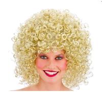 Adult Deluxe 80's DISCO PERM WIGS Blonde Black Brown Vicky Pollard Sandy etc