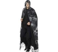 Spellbound Decayed Cape Adults Fancy Dress Halloween Reaper Costume Accessory