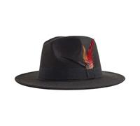 Adult Deluxe Oktoberfest Hat Brown German Bavarian Hats with Feather Traditional Alpine Fedora Hat for Men and Women Oktoberfest Hats Accessories for Beer Festival Celebration Fancy Dress
