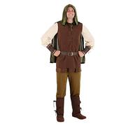 Adult Deluxe Robin Hood Fancy Dress Costume Small