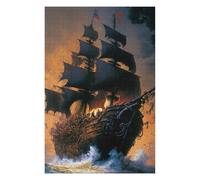 Adult Detailed Jigsaw Puzzle, Pirate Ship, 1000 PCS