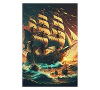 Adult Detailed Jigsaw Puzzle, The Legend Pirates, 1000 PCS
