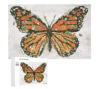 Adult Detailed Jigsaw Puzzle, The Monarch, 1000 PCS