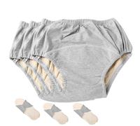 Adult Diaper Cover for Incontinence,Incontinence Protective Briefs Underwear Absorbent Pads Reusable Men Women's Leakproof Cotton Washable Incontinence Panties