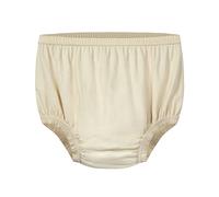 Adult Diaper Cover Silent Waterproof Plastic Rubber Pants for Incontinence Leak Protection with Light Absorbent Layer (Beige, XXX-Large)
