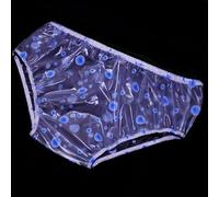 Adult Diaper Cover,Waterproof Pull-On Unisex Incontinence Plastic Pants Cover Pant.Soft-Light-Leakproof-Washable PVC. Wear with Diaper, Guard Or Pad