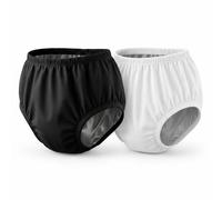 Adult Diaper Covers Waterproof for Incontinence, Reusable Plastic Pants M