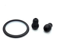 Adult Diaphragm Replacement - Fits Cardiology IV (4) Classic III (3), Classic II (2) Stethoscopes - 2 Extra Ear Pieces, Compatible with Littmann