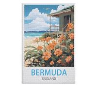 Adult Difficult Challenge Scenery, Bermuda England,Adults 1000 Piece Jigsaw Puzzle- Christmas,70x50,paper puzzle,AA-1284
