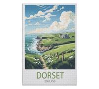 Adult Difficult Challenge Scenery， Dorset England ，Adults 1000 Piece Jigsaw Puzzle- Christmas，70x50，paper puzzle，AA-804