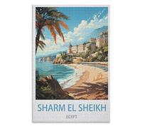 Adult Difficult Challenge Scenery， Sharm El Sheikh Egypt，Adults 1000 Piece Jigsaw Puzzle- Christmas，70x50，paper puzzle，AA-944