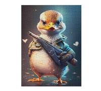 Adult Distinctive Jigsaw Puzzle, Captain Baby Duck, 500 PCS