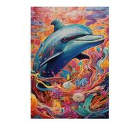 Adult Distinctive Jigsaw Puzzle, Colorful Ocean Dreams, 300 PCS