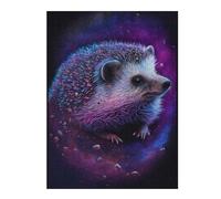 Adult Distinctive Jigsaw Puzzle, Cosmic Hedgehog Art Print-3, 500 PCS