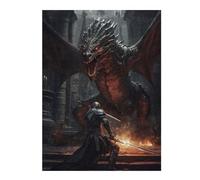 Adult Distinctive Jigsaw Puzzle, Dragon Dungeon Boss, 500 PCS
