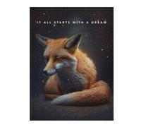 Adult Distinctive Jigsaw Puzzle, It All Starts With A Dream, 500 PCS