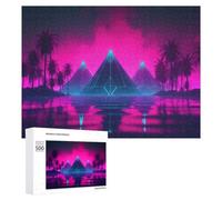 Adult Distinctive Jigsaw Puzzle, Retrofuturistic Ecstasy, 500 PCS