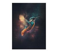 Adult Distinctive Jigsaw Puzzle, Space Kingfisher, 500 PCS