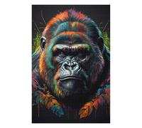 Adult Distinctive Jigsaw Puzzle, The Old Gorilla, 1000 PCS