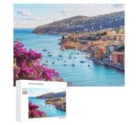 Adult Distinctive Jigsaw Puzzle, Villefranche Sur Mer, 500 PCS