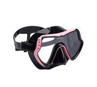 Adult Diving Mask with Nose Cover Anti-fog, HD Tempered Glass Snorkel Mask with Clear 180° Panoramic View, No Leak Swim Pool Goggles for Women Men Youth Unisex Snorkeling Freediving