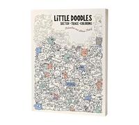 Adult Doodle Coloring Book - Sketćh & Tracing | Creative Activity