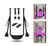Adult Door Swing Couples Heavy Duty Door Sex Swing Set Door Frame Frequent Flyer Door Swing Pure Romance Adult Swing Sex Tools Holds 300 lbs Bed Sex Furniture Toys Sweatshirt