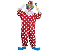 Rubie's Adult Dotted Clown Fancy Dress Costume Default