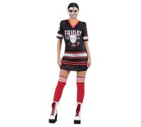 Adult Dress Official Friday the 13th Hockey Fancy Dress Costume