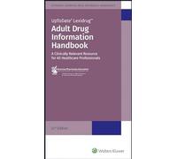 ADULT DRUG INFORMATION HANDBOOK @ @