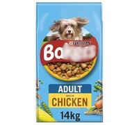 Adult Dry Dog Food Chicken With Vegetables 14kg - Our Recipe Has Been Made With a Variety of Tender Meaty Chunks & Wholegrains for Quality, Tasty Goodness