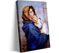 Adult Educational and Fun Puzzles 1000 Pieces Madonna and Child Angels Playing Virgin Mary Holy Catholic Christianity Religion