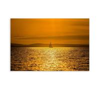Adult Educational and Fun Puzzles 500 Pieces Calm Sea and Sailboat Natural Scenery for Players Who Like to Challenge The Difficult and Unlock More Complex Patterns in Hd