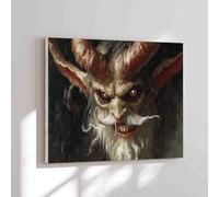 Adult Educational and Fun Puzzles 500 Pieces Krampus Horror Christmas Art Education Challenge Wooden Puzzle Gift Wall Decoration