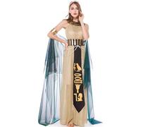 Adult Egyptian Princess Costume - Cleopatra Queen, Cosplay Ensemble, Goddess Outfit, Halloween Masquerade Clothing, Theme Festival, Party Event Clothing, Costume Accessories Celebration