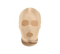 Adult Elastic Spandex Full Head Mask, 3 Openings Breathable Skin-Fitting Balaclava Hood, Vibrant Solid Colour Costume Hood for Cosplay Events, Halloween Party, Carnival Show & Fancy-Dress Themed