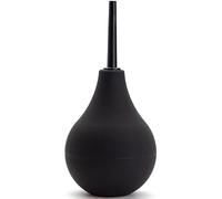 Adult Enema Kit, Silicone Catheter, Elegant Black - Intimate Rectal Cleansing Care (Black,224ML)