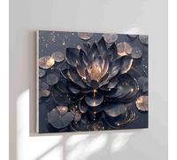 Adult Entertainment Jigsaw Puzzle 1000 Pieces Lotus Wall Letters on The Back Suitable for Beginners to Adapt to Family Education Activities Without Pressure