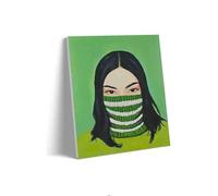 Adult Entertainment Jigsaw Puzzle 500 Pieces Green Abstract Figures Difficult Puzzles,Large Cool Adult Holiday Puzzles